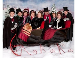 Victorian Carolers Sing for Carillon Assisted Living of Raleigh