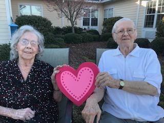 Stanleys holding heart